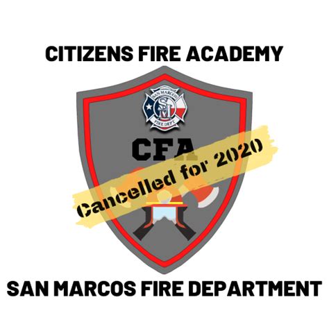 Citizens Fire Academy City Of San Marcos Tx