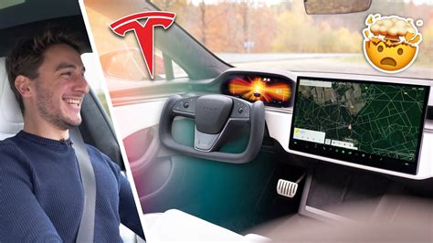 Je Teste Les Technologies De La Tesla Model S Plaid Impressionnant