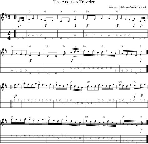 Common Session Tunes Scores And Tabs For Mandolin The Arkansas