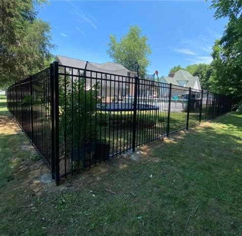 Aluminum Fence Installation - Basin Fence