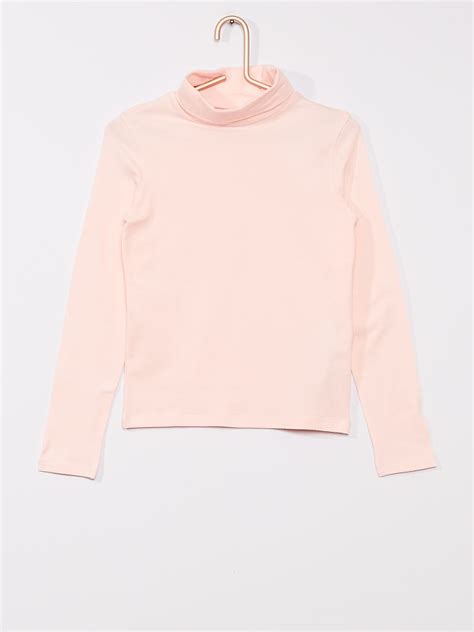 Sous Pull Uni Rose Kiabi