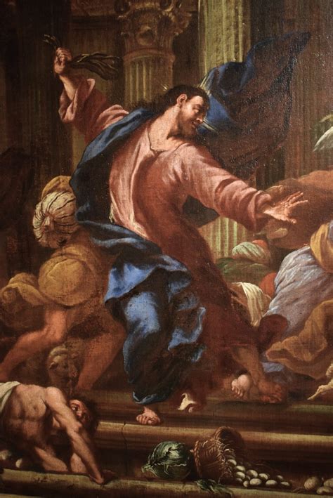 J Sus Chasse Les Marchands Du Temple Francesco Solimena