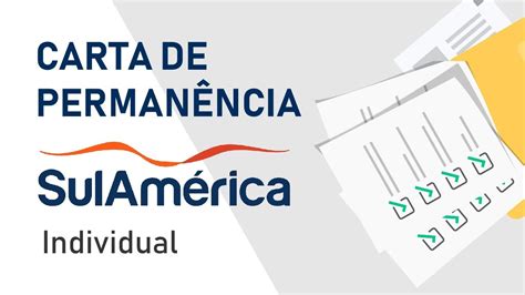 Como Solicitar Carta de Permanência SulAmérica Individual YouTube