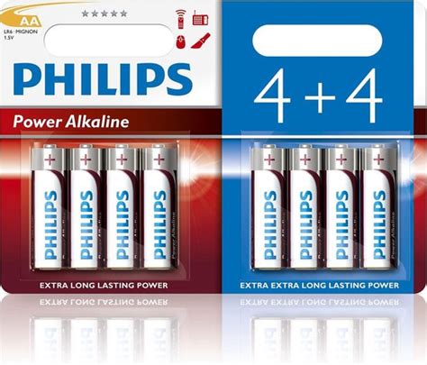 Philips AA Power Alkaline Batterijen 8 Stuks Bol