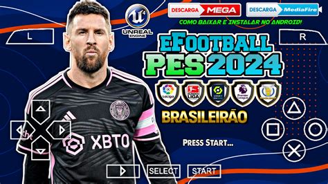 Lan Amento Novo Efootball Pes Atualizado Para Emulador Ppsspp