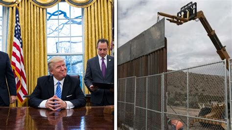 Trump Orders Construction Of Border Wall Youtube