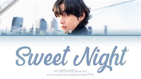 BTS V Sweet Night ITAEWON CLASS OST Part 12 Lyrics YouTube