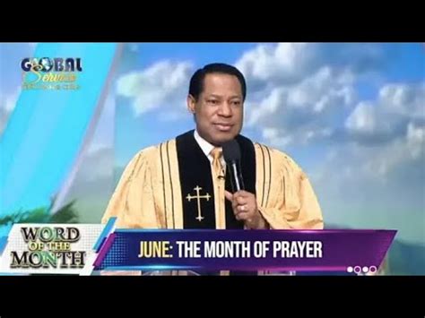 June Is The Month Of Prayer Pastor Chris Declares Youtube