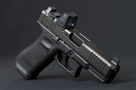 Glock 45 9MM W Trijicon RMR 3 25 MOA Black NRC Industries