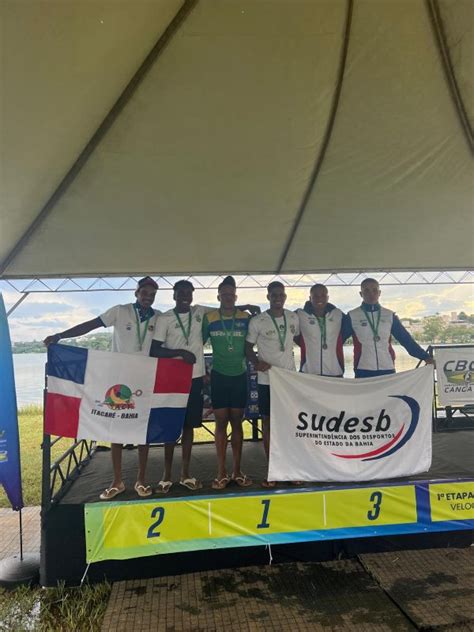 Delegação baiana conquista 60 medalhas na Copa Brasil de Canoagem de