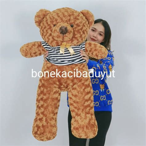 Jual Boneka Beruang Teddybear Besar Cm Bahan Snail Mawar Lembut