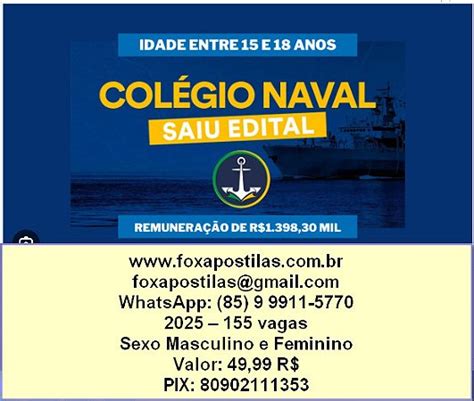 Curso Completo Em Dvd Col Gio Naval Edi O Fox Apostilas