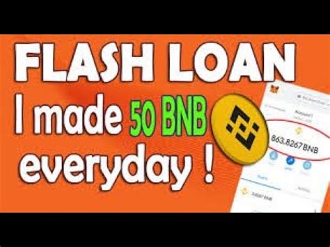 B On Binance Smart Chain BNB Flash Loan Arbitrage Tutorial YouTube