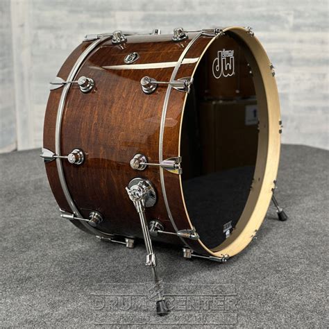 Dw Performance Bass Drum 24x14 Walnut Lacquer Dcp Exclusive