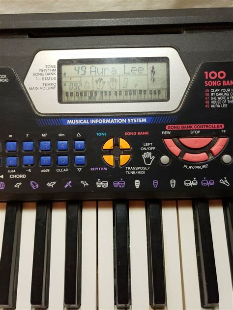 Casio Ctk Midi Electronic Portable Keyboard Song Bank Ebay