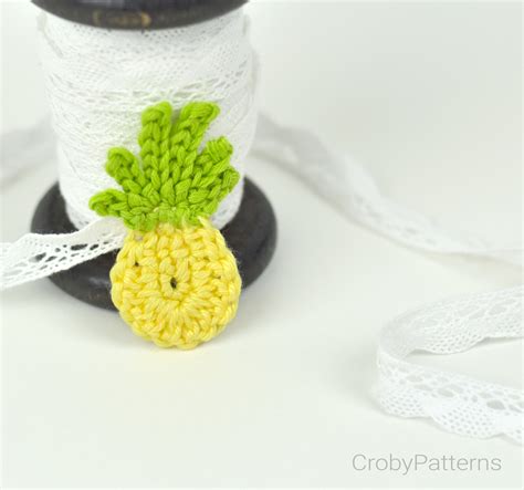 Lets Make Tiny Crochet Pineapples Croby Patterns