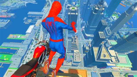 Brutal Motorcycle Spiderman Ragdolls Gta Iv 42 Euphoria Physics