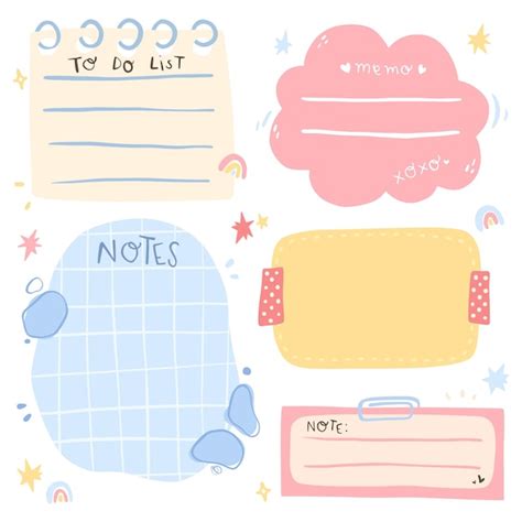 Cute note Vectors & Illustrations for Free Download | Freepik