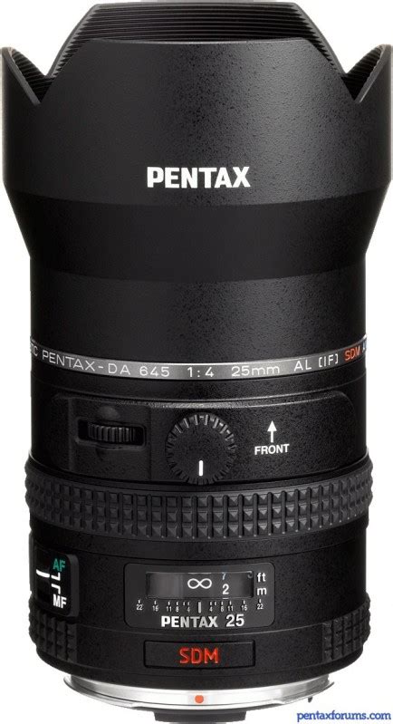 Smc Pentax Da Mm F Al If Sdm Aw Lens Photo Pentax Lens