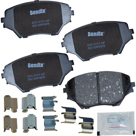 Bendix Premium Copper Free Disc Brake Pad Set Cfc The Home Depot