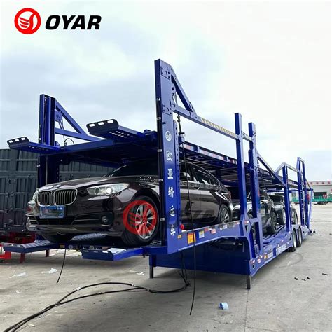 Heavy Duty Vehicle Transport 2 Axle 3 Axle 6 Car 8 Car Double Deck Car Carrier Trailer Buy Car