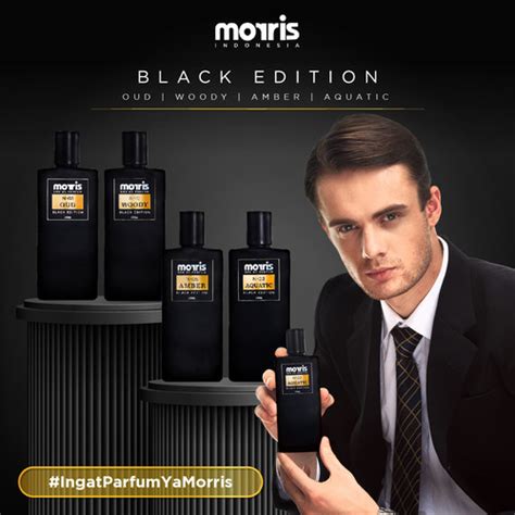 Promo NEW Morris Eau De Parfum Black Edition 100ml Woody Jakarta