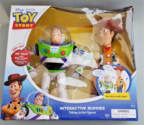 Toy Story 3 Buzz Lightyear And Woody Interactive Talking Buddies Disney