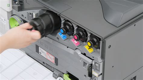 Installing The Sheet Tandem Tray Lexmark Cx