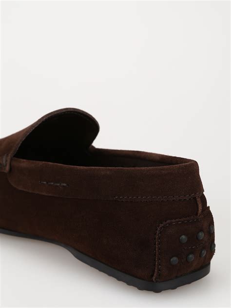 Tods Mocassini City Gommino Testa Di Moro Mocassini E Slippers Xxm0lr00040re0s800