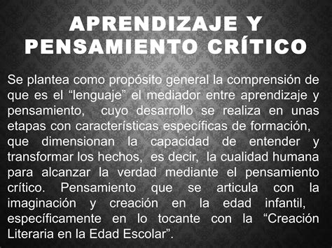 Pensamiento Critico Ppt