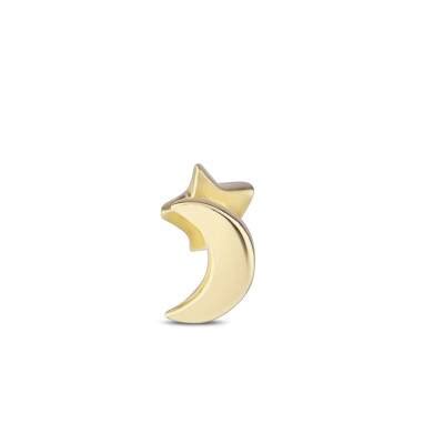 Golden Moon Tragus Earring Lizay E162020