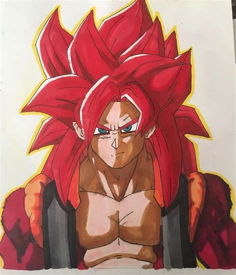 Dragon Ball Gt Dragon Ball Super Dbz Goku Gogeta Ss4 A Beast Art