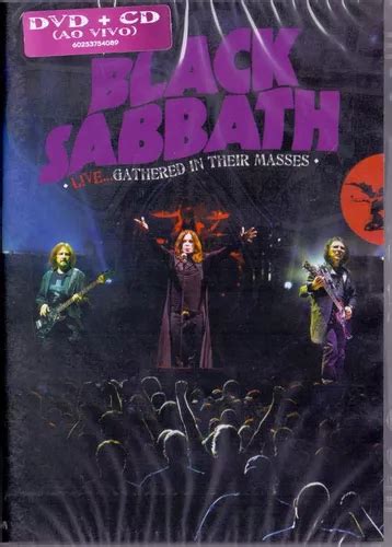 Dvd cd Black Sabbath Live Gathered In Their Masses Frete grátis