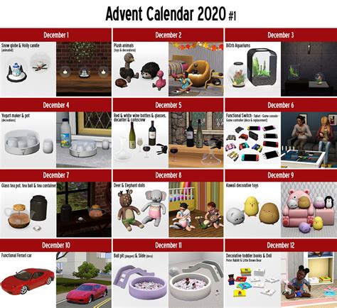 Aroundthesims Around The Sims Advent Calendar Emily Cc Finds