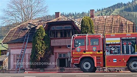 EXCLUSIV FOTO VIDEO Casă din Dorna Candrenilor distrusă azi noapte de