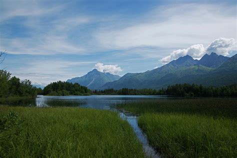 Reflections Lake Palmer Alaska Photograph by Robert Braley - Pixels