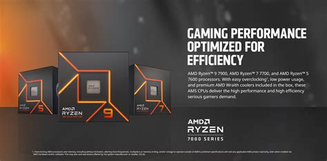 AMD Ryzen 9 7900 5 4 GHz 12 Core AM5 Desktop Processor With AMD Wraith