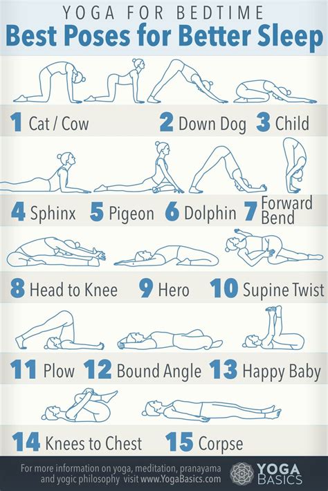 Yoga For Bedtime 16 Poses For Better Sleep • Yoga Basics Sleep Yoga