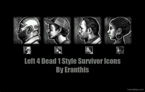 Eranthis L4d1 Style Survivor Portrait Icons Mod For Left 4 Dead 2