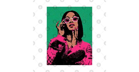 Cardi B Pop Art Cardi B T Shirt Teepublic