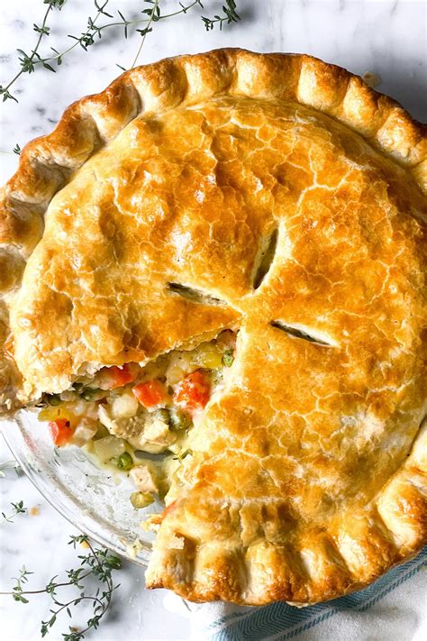 THE BEST Chicken Pot Pie | foodiecrush.com