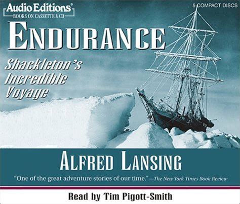 Endurance Shackleton S Incredible Voyage Audio Editions Lansing