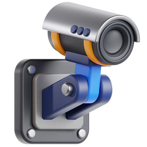 3d Icon Cctv Camera 27241650 Png