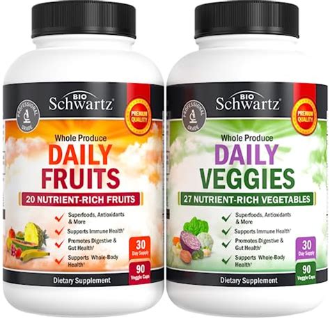 Best Fruit And Vegetable Supplements Updated