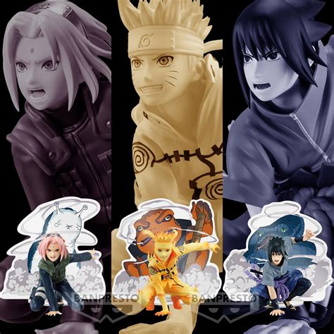 Naruto Sasuke Sakura Panal Spectacle Banpresto NZ Toys