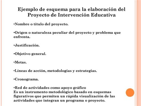 Ejemplos De Lineas De Accion De Un Proyecto Educativo Ejemplo