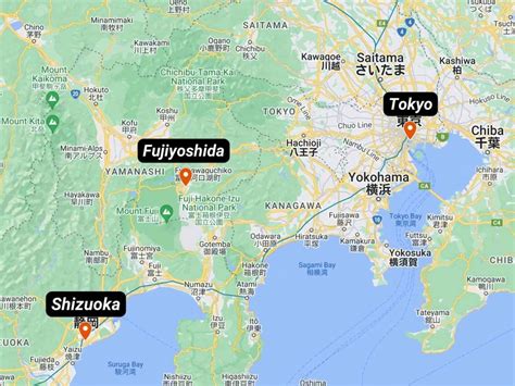 D N Japan Itinerary Under S K Road Trip From Tokyo Mt Fuji And