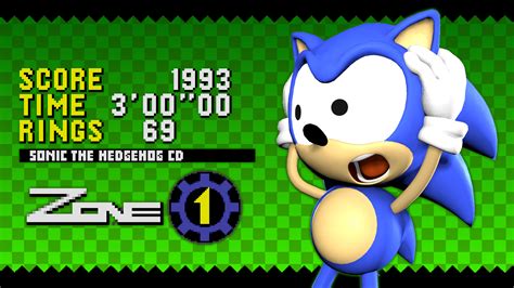 Sonic CD HUD And Title Cards Sonic 3 A I R Mods