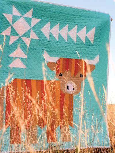 Cattle Call A Highland Coo Quilt Pattern