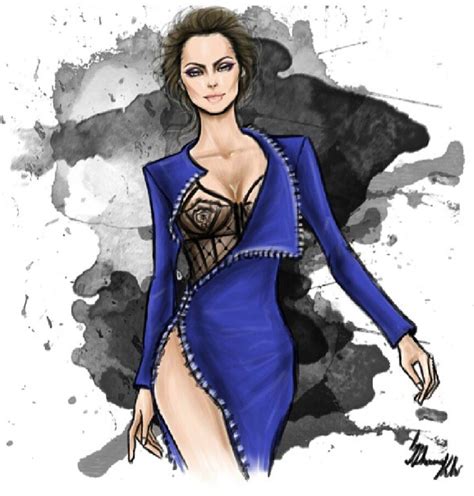 Shamekh Bluwi Versace Fashion Illustration Dresses Fashion